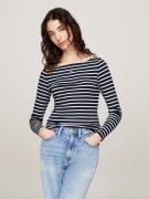 TOMMY JEANS Shirt met lange mouwen TJW BRETON STRIPE LS