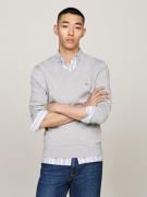 NU 20% KORTING: Tommy Hilfiger Gebreide trui ESSENTIAL COTTON V NECK