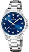 Festina Solarhorloge Solar Energy, F20654/4 Horloge, dameshorloge, sta...