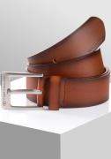 Tom Tailor Leren riem TTCALVIN 4 cm brede herenriem, casual en jeanslo...