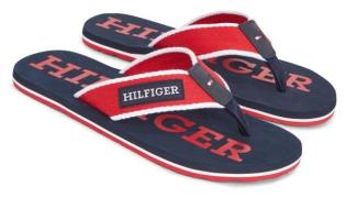 NU 20% KORTING: Tommy Hilfiger Teenslippers PATCH HILFIGER BEACH SANDA...