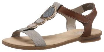 NU 20% KORTING: Rieker Sandalen zomerschoen, sandaal, blokhak, met tre...