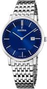 NU 20% KORTING: Festina Kwartshorloge Festina Swiss Made, F20018/2 Pol...