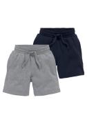 NU 20% KORTING: KIDSWORLD Sweatshort 2-pack sweat bermuda’s in basis k...