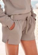 Lascana Sweatshort -lounge shorts van biologische katoen, loungewear