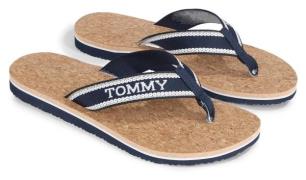 NU 20% KORTING: Tommy Hilfiger Teenslippers HILFIGER CORK BEACH SANDAL...