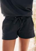 NU 20% KORTING: Lascana Sweatshort -lounge shorts van biologische kato...