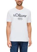 s.Oliver T-shirt van ademende katoen