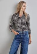 STREET ONE Shirtblouse met all-over motief