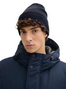 Tom Tailor Denim Beanie met geborduurd logo