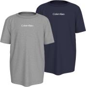 Calvin Klein T-shirt 2PK TEE voor kinderen tot 16 jaar (Set van 2)