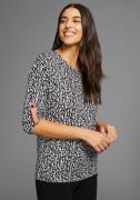 NU 20% KORTING: Laura Scott Shirt met 3/4 mouwen met print all-over - ...