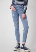 NU 20% KORTING: Monari Skinny jeans met destroyed-effecten