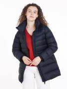 Tommy Hilfiger Lange jas met gestempeld logo