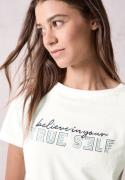 NU 20% KORTING: Cecil Shirt met print met belettering