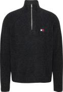 TOMMY JEANS Gebreide trui TJM REG 1/4 ZIP RAGLAN BADGE