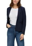 NU 20% KORTING: s.Oliver Sweatblazer met klassieke reverskraag