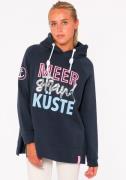 Zwillingsherz Hoodie Zee Strand Kust