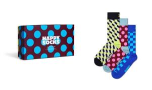 NU 20% KORTING: Happy Socks Lange sokken (Set van 3)