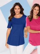 NU 20% KORTING: Classic Basics Lang shirt Set van 2 shirts (1-delig)