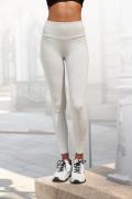 NU 20% KORTING: Lascana Legging met brede boord, loungewear