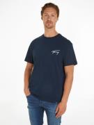 TOMMY JEANS T-shirt TJM REG SIGNATURE TEE EXT met geborduurd handteken...