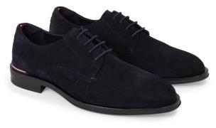 Tommy Hilfiger Veterschoenen CORE RWB HILFIGER SUEDE SHOE met kleine d...