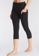 NU 20% KORTING: active by Lascana 3/4 legging met telefoontas, loungew...