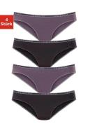 NU 20% KORTING: Lascana Slip elastische katoenkwaliteit (4 stuks, Set ...