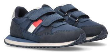 NU 20% KORTING: Tommy Hilfiger Sneakers FLAG LOW CUT VELCRO SNEAKER me...