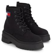 TOMMY JEANS Hoge veterschoenen TJW LACE UP FESTIVAL BOOT blokhak, vete...