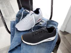 Skechers Sneakers Uno met extra demping, vrijetijdsschoen, halfhoge sc...