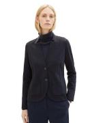 NU 20% KORTING: Tom Tailor Sweatblazer Ottoman met opgestikte zakken e...