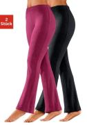 vivance active Jazzpants met licht uitlopende pijpen, loungewear (2-de...