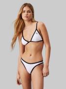 Calvin Klein Swimwear Triangel-bikinitop TRIANGLE-RP met ck-logo-opdru...