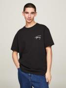 NU 20% KORTING: TOMMY JEANS T-shirt TJM REG SIGNATURE TEE EXT met gebo...