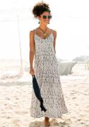 NU 20% KORTING: s.Oliver RED LABEL Beachwear Maxi-jurk met alloverprin...