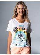 NU 20% KORTING: Trigema T-shirt TRIGEMA oversized T-shirt met kleurrij...