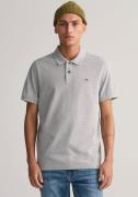 Gant Poloshirt REG SHIELD SS PIQUE POLO met logo en platte breikraag 1...