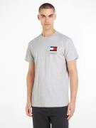 Tommy Jeans Plus T-shirt TJM SLIM ESSENTIAL FLAG TEE EXT met tommy jea...