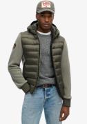 NU 20% KORTING: Superdry Gewatteerde jas HOODED STORM FLEECE BOMBER