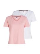 NU 20% KORTING: TOMMY JEANS Shirt met V-hals TJW 2PACK SLIM SOFT V NEC...