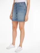 TOMMY JEANS Rok in a-lijn ALINE SKIRT BH0130 Webrok in 5-pocket stijl