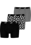 NU 20% KORTING: PUMA Boxershort MEN PROMO PRINT BOXER 3P (Set van 3)