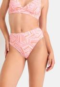 LSCN by LASCANA Highwaist-bikinibroekje Lisa met grafisch patroon