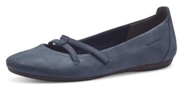 Tamaris Ballerina's Caterina Flats, feestelijke mode, slipper met elas...