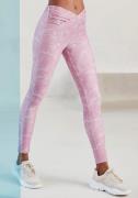 active by Lascana Functionele legging -Sportleggings met all-over prin...