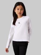 Calvin Klein Shirt met lange mouwen CK LOGO LS T-SHIRT voor kinderen t...