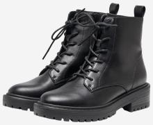 NU 20% KORTING: ONLY Shoes Hoge veterschoenen ONLBOLD-17 blokhak, vete...