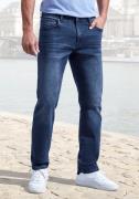 John Devin 5-pocket jeans Straight-fit Jeans in elastische denimkwalit...